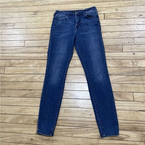 Jeans Femme Stretch Taille 27-29 - Coupe Flare - Denim - Occasion Très Bon état